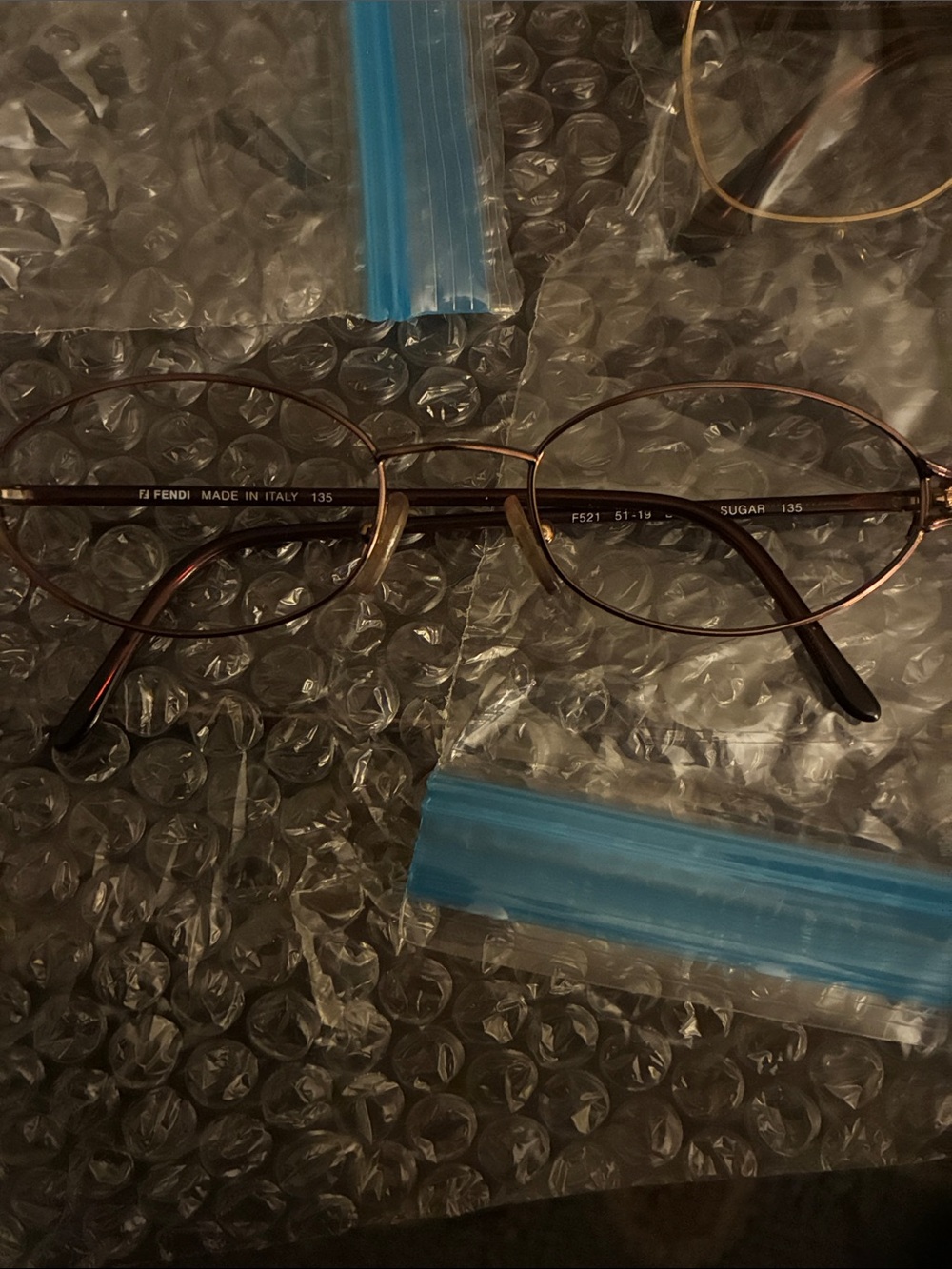 Rare Vintage fendi  Brown sugar frames